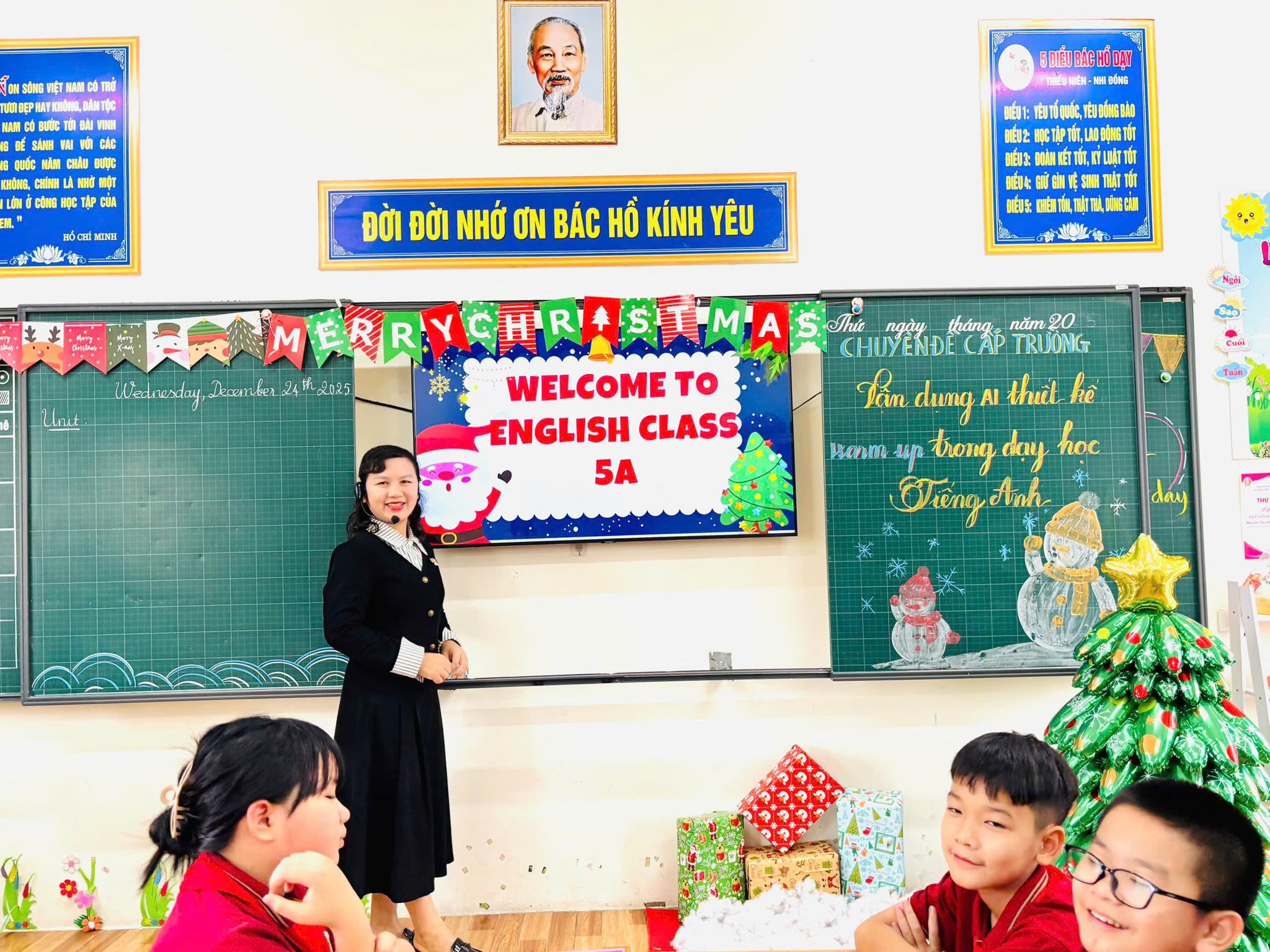 CHUYÊN ĐỀ CẤP TRƯỜNG – ỨNG DỤNG AI TRONG GIẢNG DẠY TIẾNG ANH