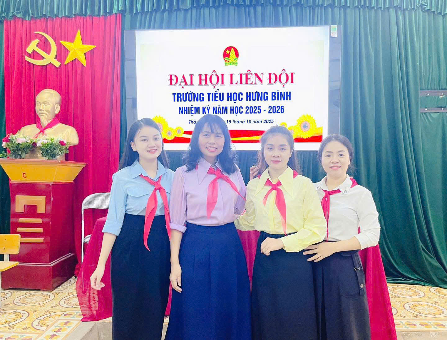 ĐẠI HỘI LIÊN ĐỘI NHIỆM KỲ NĂM HỌC 2025 - 2026