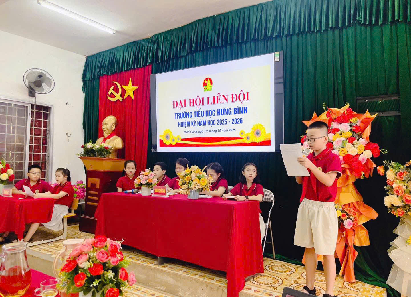 ĐẠI HỘI LIÊN ĐỘI NHIỆM KỲ NĂM HỌC 2025 - 2026