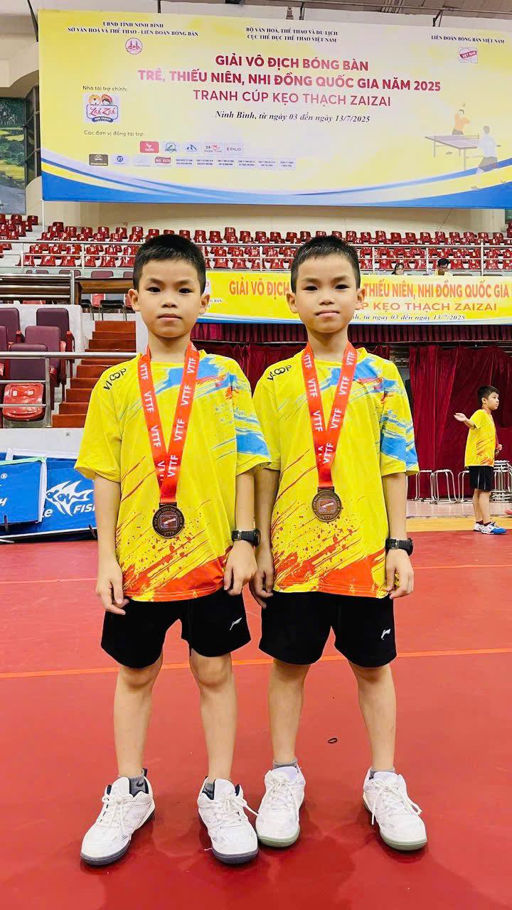 NIỀM TỰ HÀO CỦA TRƯỜNG TIỂU HỌC HƯNG BÌNH TẠI CÁC GIẢI BÓNG BÀN NĂM 2025