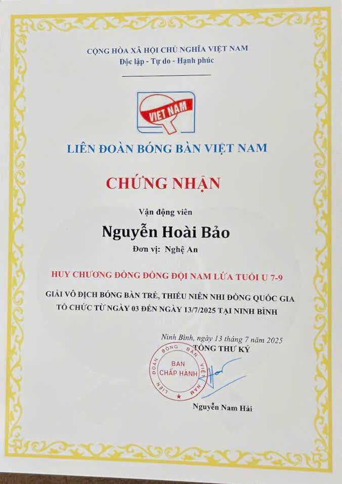 NIỀM TỰ HÀO CỦA TRƯỜNG TIỂU HỌC HƯNG BÌNH TẠI CÁC GIẢI BÓNG BÀN NĂM 2025
