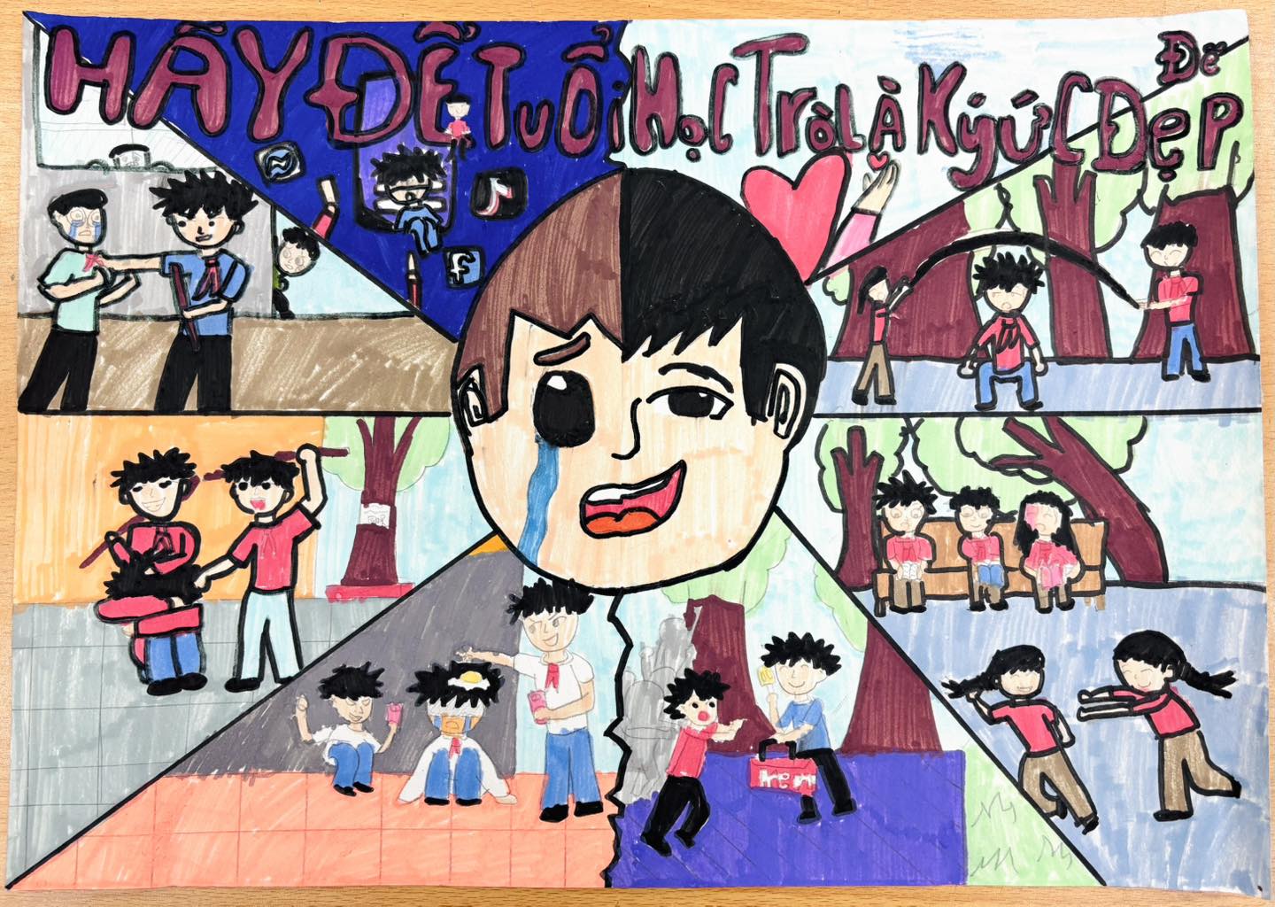 LAN TỎA THÔNG ĐIỆP YÊU THƯƠNG – NÓI KHÔNG VỚI BẠO LỰC HỌC ĐƯỜNG