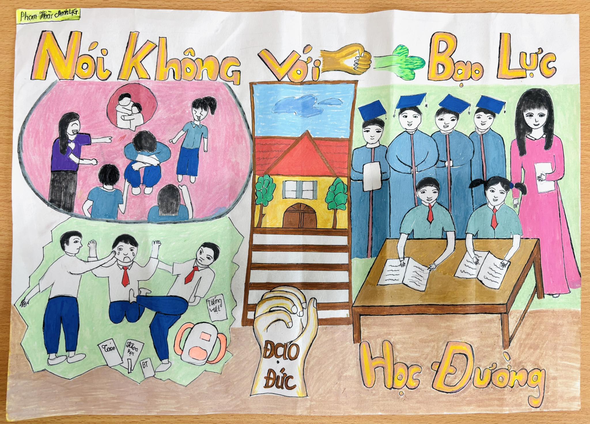 LAN TỎA THÔNG ĐIỆP YÊU THƯƠNG – NÓI KHÔNG VỚI BẠO LỰC HỌC ĐƯỜNG