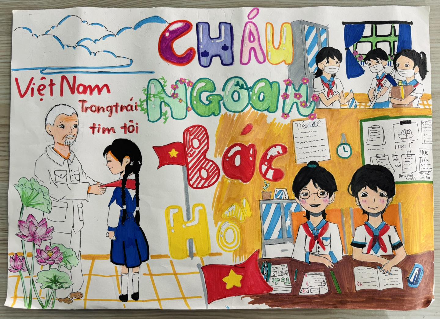 TRANH VẼ THAM DỰ CUỘC THI