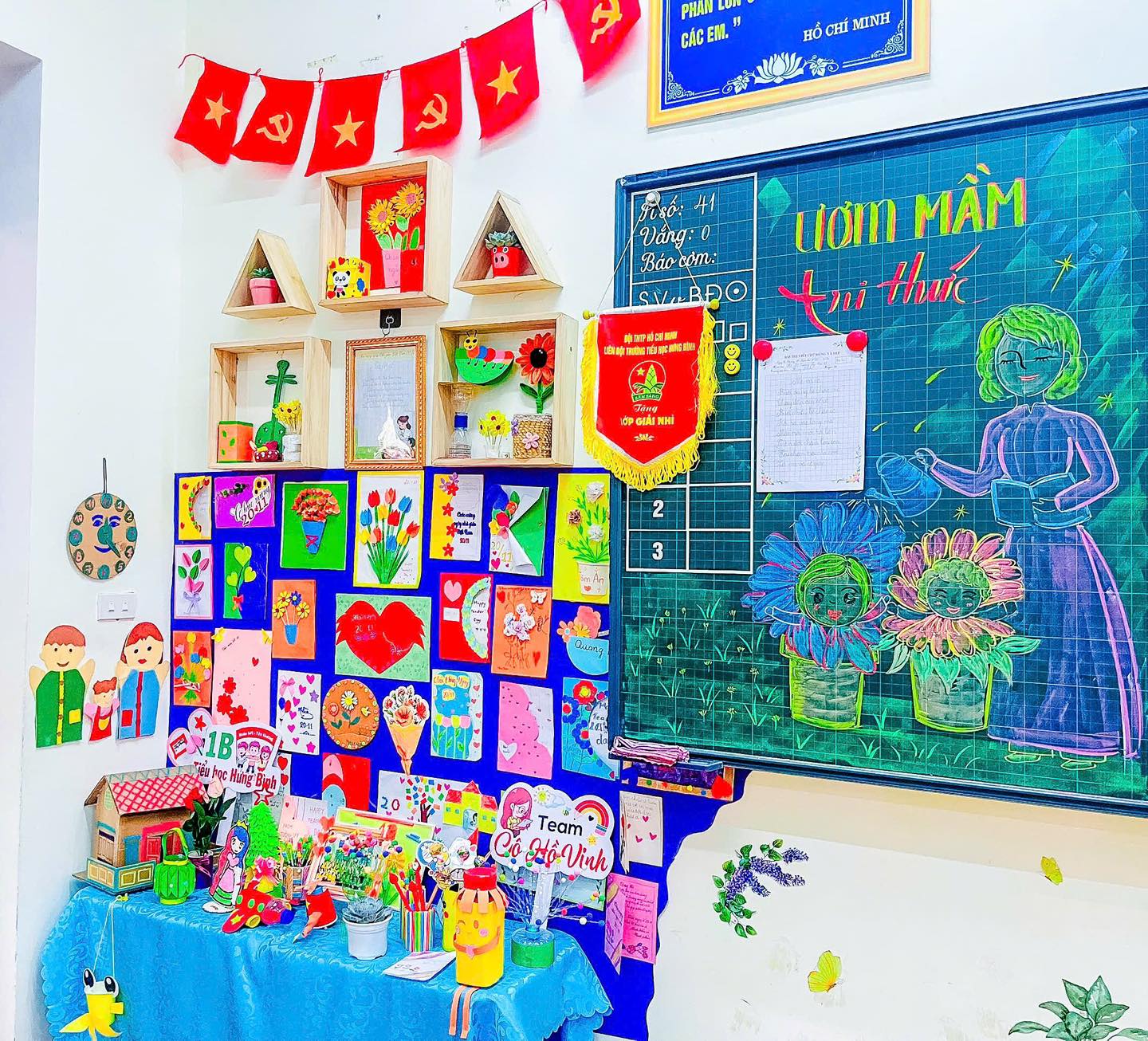 PHONG TRÀO “LỚP SẠCH – LỚP ĐẸP – LỚP THÂN THIỆN” CHÀO MỪNG NGÀY NHÀ GIÁO VIỆT NAM 20/11