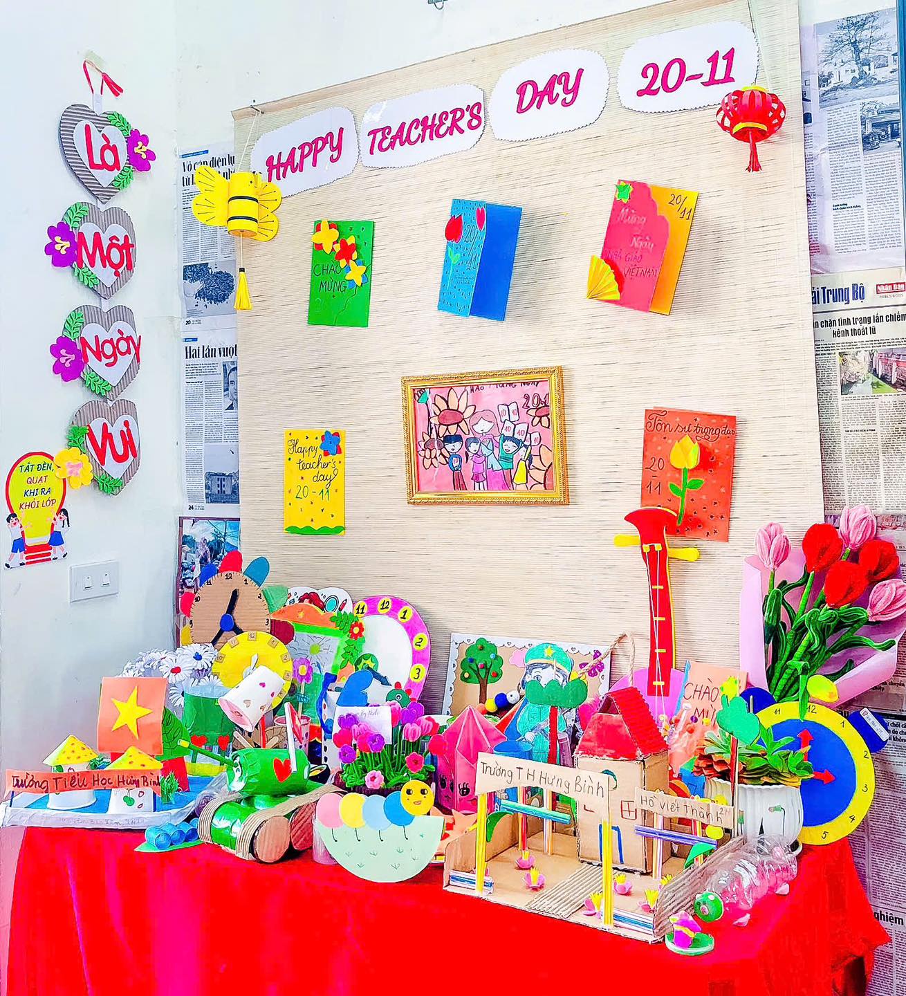 PHONG TRÀO “LỚP SẠCH – LỚP ĐẸP – LỚP THÂN THIỆN” CHÀO MỪNG NGÀY NHÀ GIÁO VIỆT NAM 20/11