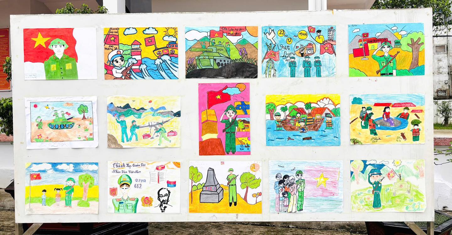 TRƯỜNG TIỂU HỌC HƯNG BÌNH CHÚC MỪNG NGÀY TRUYỀN THỐNG QUÂN ĐỘI NHÂN DÂN VIỆT NAM