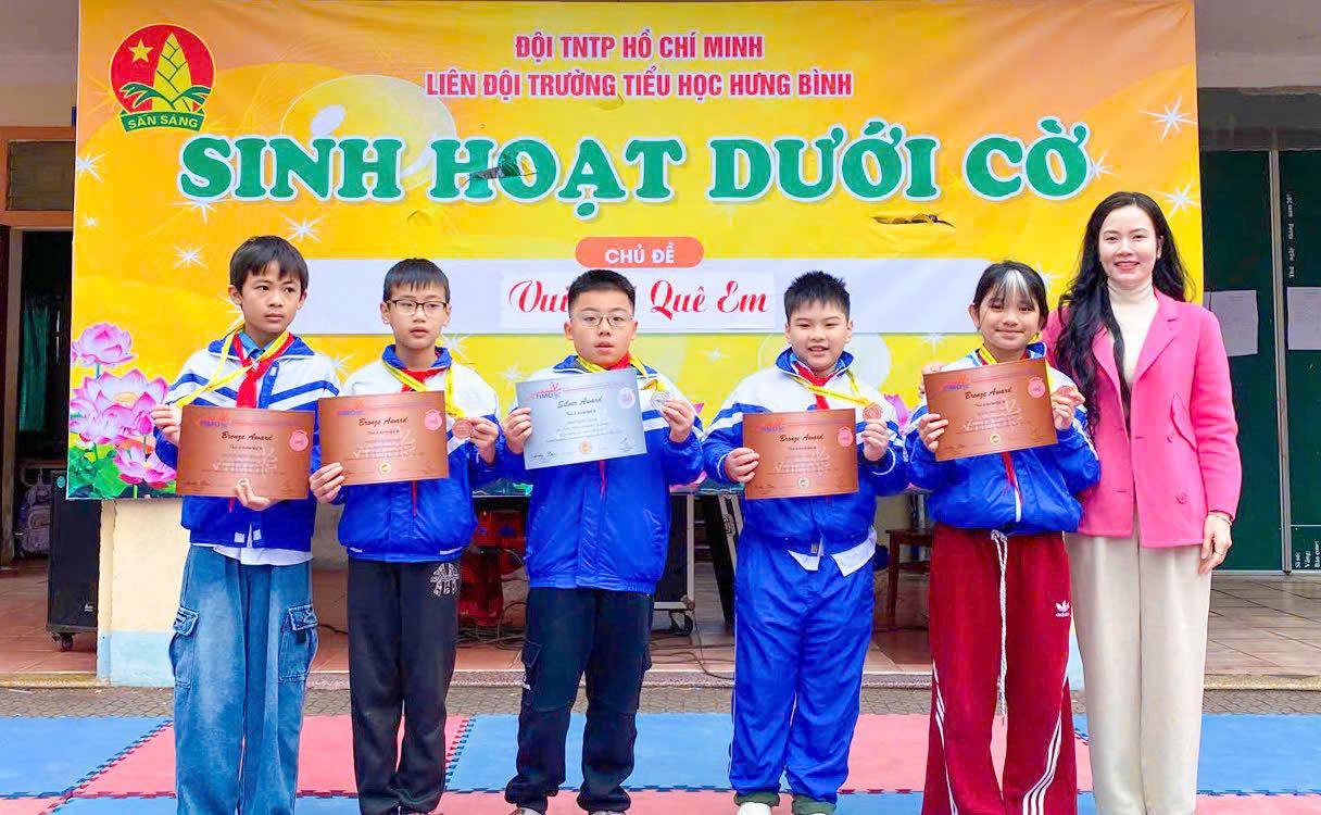 CHÚC MỪNG CÁC EM HỌC SINH ĐẠT THÀNH TÍCH XUẤT SẮC Vòng Quốc gia – Kỳ thi Olympic Toán học Quốc tế TIMO năm học 2025 – 2026