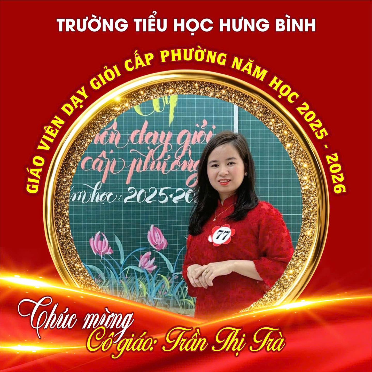 GIÁO VIÊN DẠY GIỎI CẤP PHƯỜNG NĂM HỌC 2025 - 2026